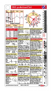 EKG pocketcard Set