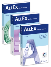 Das Lernkompendium AllEx von Thieme gibt es nun in der 2. Auflage.