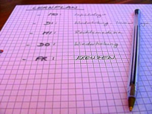 Das Kreuzen sollte fester Bestandteil des Lernplans sein.