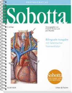 Der Sobotta Präparieratlas in der 3. Auflage.