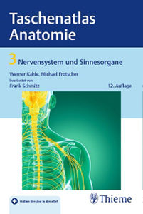 Taschenatlas Anatomie, Band 3: Nervensystem und Sinnesorgane (Thieme)